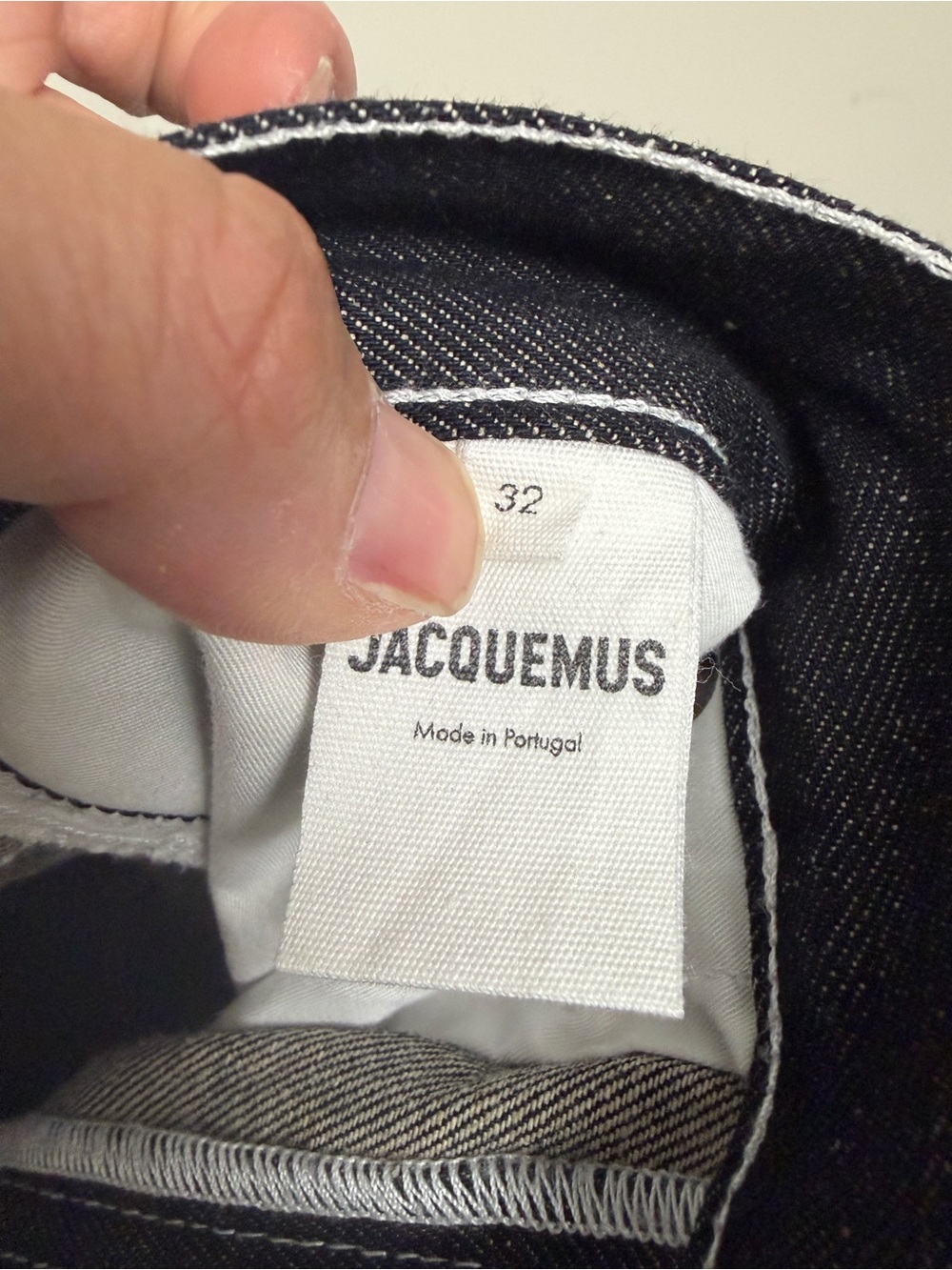 Jacquemus La Montagne "Le de Nîmes Meunier" jeans size 32 - Picture 6 of 7